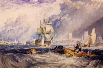 Joseph Mallord William Turner Painting - Portsmouth Romantic Turner